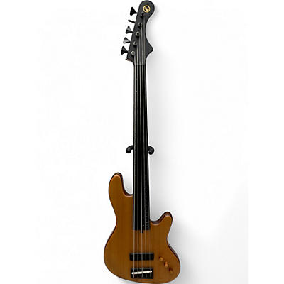 Used Elrick NJS-5 Natural Electric Bass Guitar