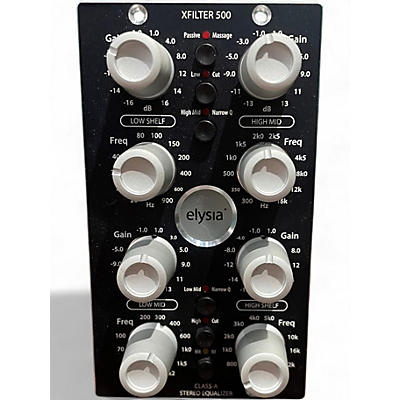 Used Elysia Xfilter Class A Discrete Stereo Parametric Equalizer