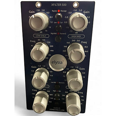 Used Elysia xfilter 500 Rack Equipment