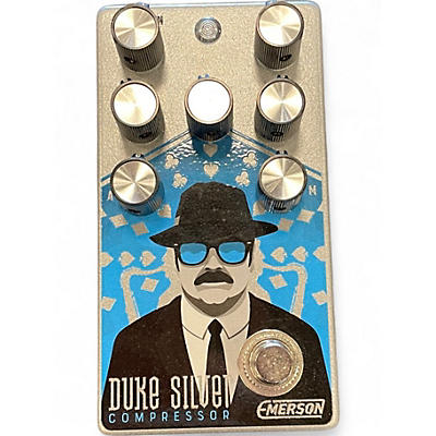 Used Emerson Duke Silver Compressor Effect Pedal