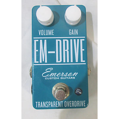 Emerson Used Emerson Transparent Overdrive Effect Pedal