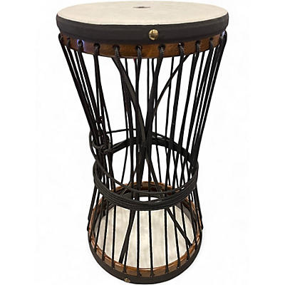 Used Emin Percussion TALKING DRUM Hand Drum