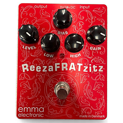 Used Emma Electronic ReezaFRATZzitz II Overdrive and Distortion Effect Pedal