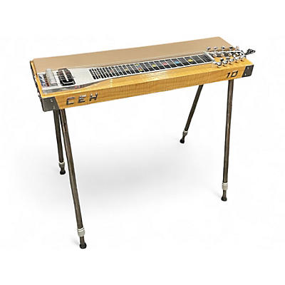 Used Emmons Custom Shop Console Steel Natural Solid Body Electric Guitar