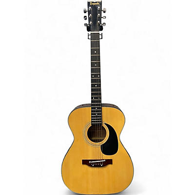 Used Emperador af37 Natural Acoustic Guitar