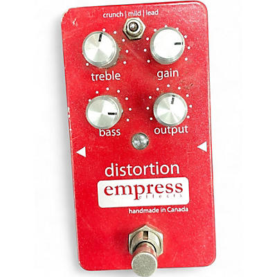 Used Empress Effects Analog Distortion Effect Pedal