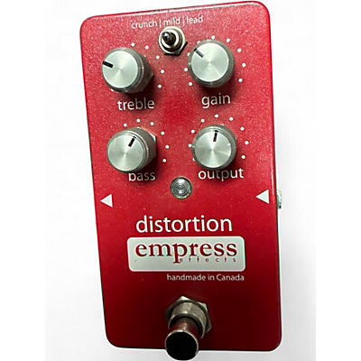 Used Empress Effects Analog Distortion Effect Pedal