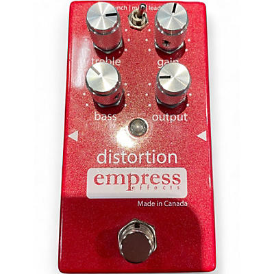 Used Empress Effects Analog Distortion Effect Pedal