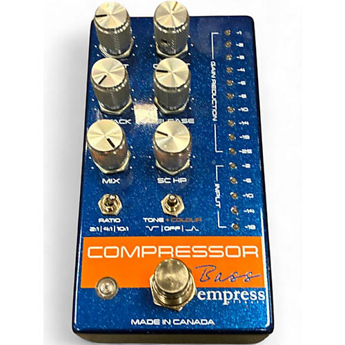 Used Empress Effects BASS COMPRESSOR Bass Effect Pedal