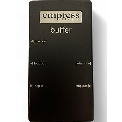 Empress Effects Used Empress Effects Buffer Analog I/O Interface Guitar Pedal