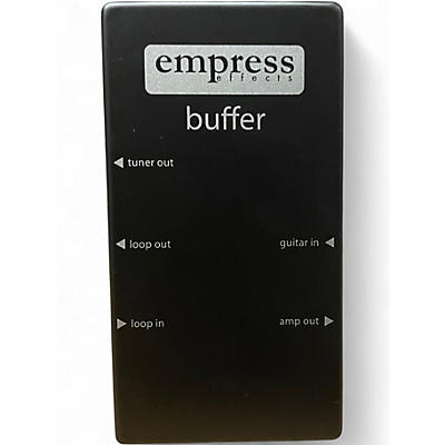 Used Empress Effects Buffer Analog I/O Interface Guitar Pedal