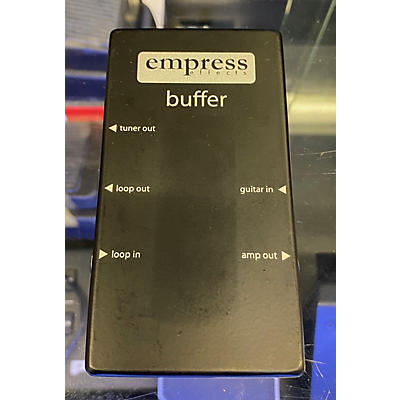 Used Empress Effects Buffer Analog I/O Interface Guitar Pedal