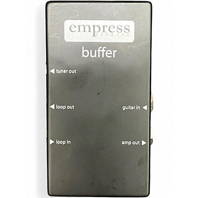 Used Empress Effects Buffer Analog I/O Interface Guitar Pedal