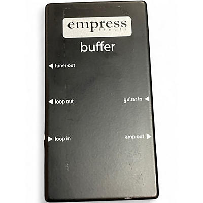 Used Empress Effects Buffer Analog I/O Interface Guitar Pedal