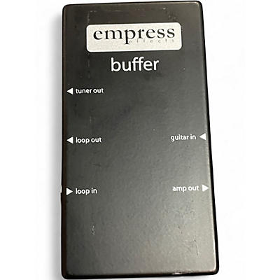 Used Empress Effects Buffer Analog I/O Interface Guitar Pedal