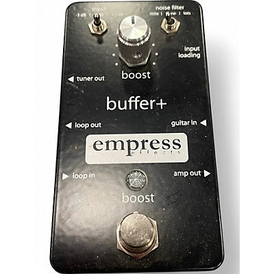 Used Empress Effects Buffer+ Analog I/O Interface with Switchable Boost Guitar Pedal