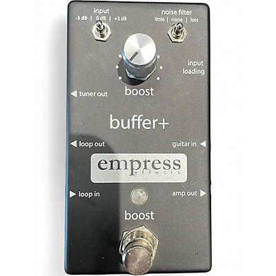 Used Empress Effects Buffer+ Analog I/O Interface with Switchable Boost Guitar Pedal