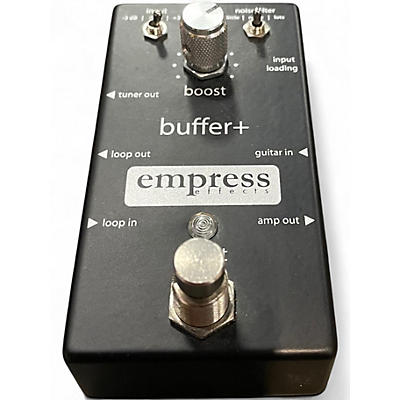 Used Empress Effects Buffer+ Analog I/O Interface with Switchable Boost Guitar Pedal