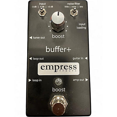 Used Empress Effects Buffer+ Analog I/O Interface with Switchable Boost Guitar Pedal