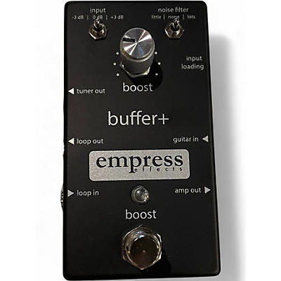 Used Empress Effects Buffer+ Analog I/O Interface with Switchable Boost Guitar Pedal