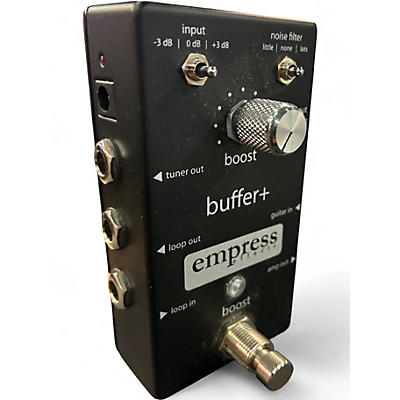 Used Empress Effects Buffer+ Analog I/O Interface with Switchable Boost Guitar Pedal