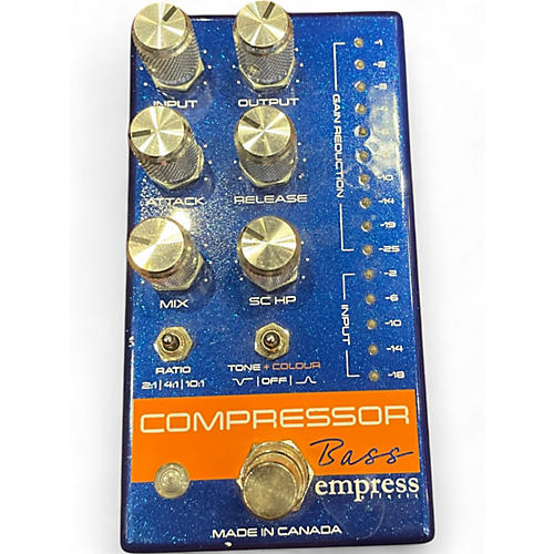 Empress Effects Used Empress Effects Compressor Bass Bass Effect Pedal