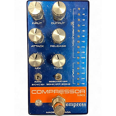 Used Empress Effects Compressor MKII Effect Pedal