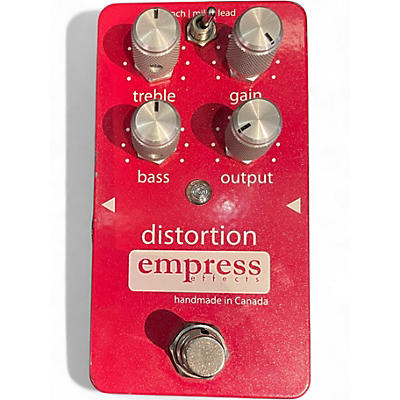 Used Empress Effects Distortion Effect Pedal