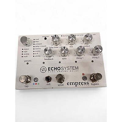 Used Empress Effects ECHO SYSTEM  Effect Pedal