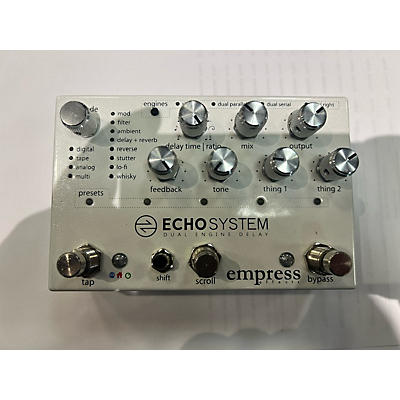 Empress Effects Used Empress Effects ECHOSYSTEM DUAL ENGINE DELAY Effect Pedal