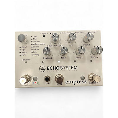 Used Empress Effects ECHOSYSTEM Effect Pedal