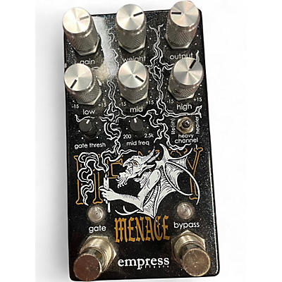 Used Empress Effects HEAVY MENACE DISTORTION Effect Pedal