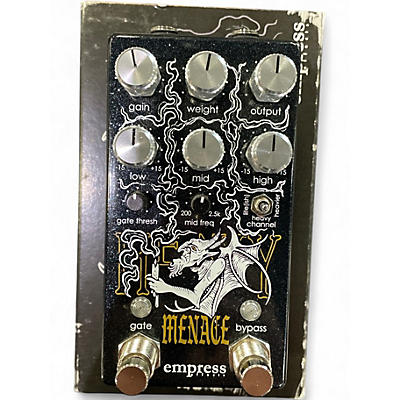 Used Empress Effects Heavy Menace Distortion  Effect Pedal