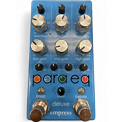 Used Empress Effects ParaEq MKII Deluxe Pedal