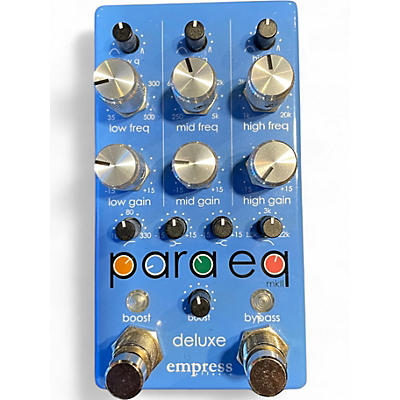 Used Empress Effects ParaEq MKII Deluxe Pedal