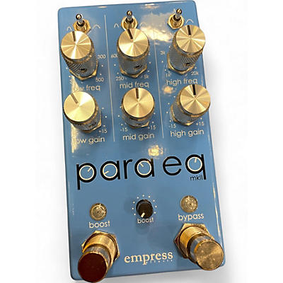 Empress Effects Used Empress Effects ParaEq with Boost EQ Pedal