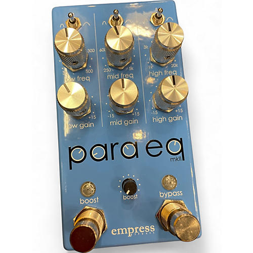 Empress Effects Used Empress Effects ParaEq with Boost EQ Pedal