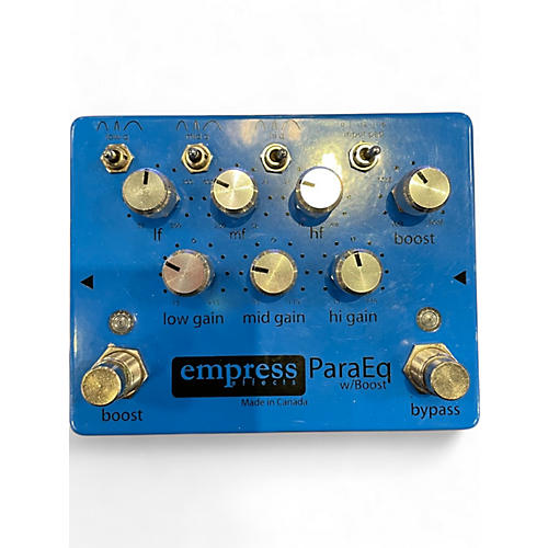 Empress Effects Used Empress Effects ParaEq with Boost EQ Pedal