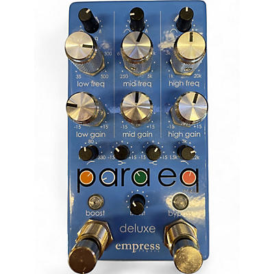 Empress Effects Used Empress Effects ParaEq with Boost EQ Pedal