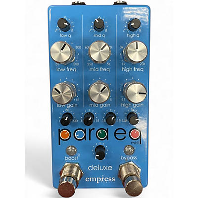 Used Empress Effects ParaEq with Boost EQ Pedal