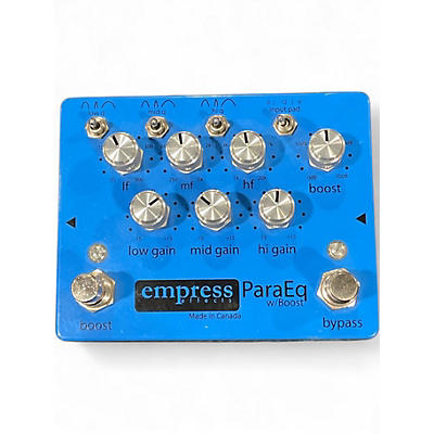 Used Empress Effects ParaEq with Boost EQ Pedal