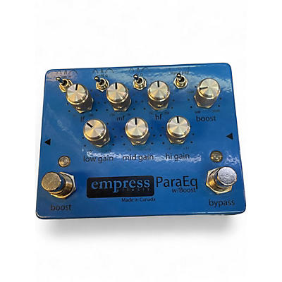 Used Empress Effects ParaEq with Boost EQ Pedal
