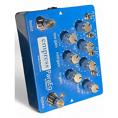 Used Empress Effects ParaEq with Boost EQ Pedal