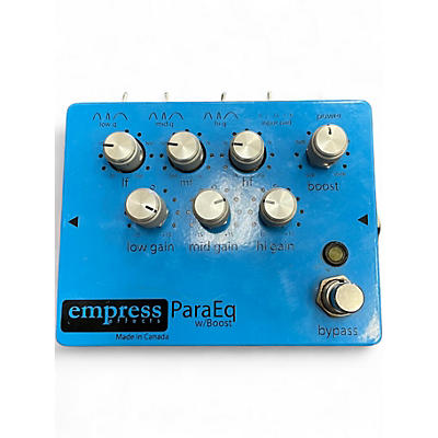 Used Empress Effects ParaEq with Boost EQ Pedal