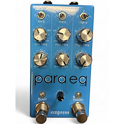 Used Empress Effects ParaEq with Boost EQ Pedal