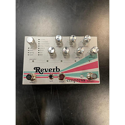 Empress Effects Used Empress Effects Reverb Effect Pedal