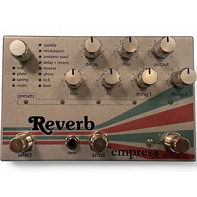 Used Empress Effects Reverb Effect Pedal