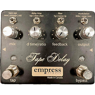 Empress Effects Used Empress Effects Tape Delay Effect Pedal