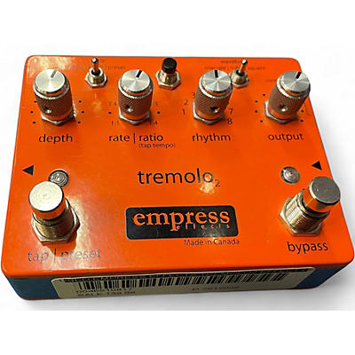 Used Empress Effects Tremolo2 Effect Pedal