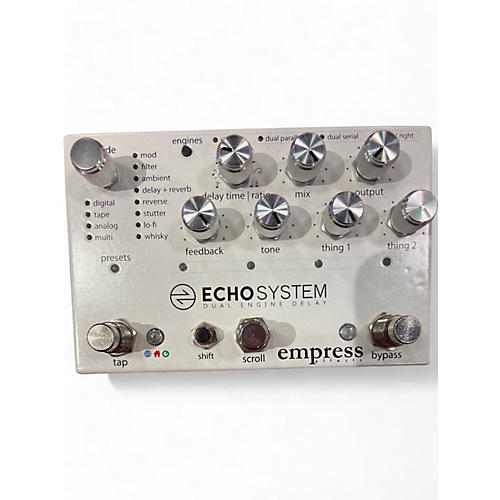 Used Empress Effects echo system Effect Pedal